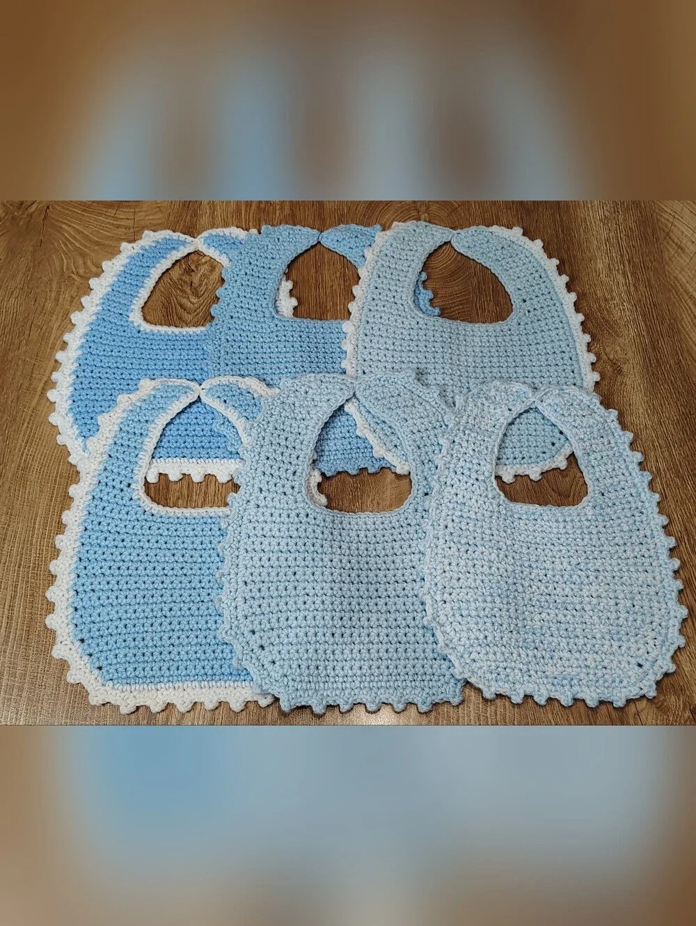 Handmade Baby Bibs- Set Of 6